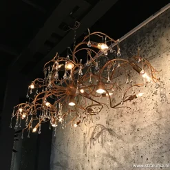 Hanglamp Como brons
