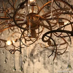 Hanglamp Como brons