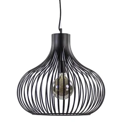 Hanglamp draad zwart groot 48cm