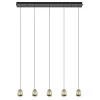 Hanglamp Golden Egg 5L zwart/goud