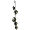 Hanglamp Hoseki verticaal zwart/smoke