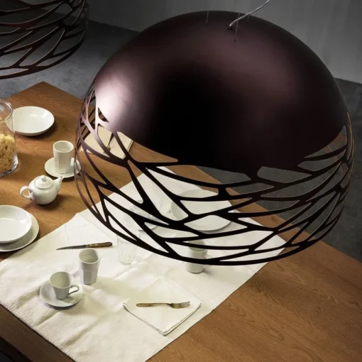 Hanglamp Kelly Dome 80 brons