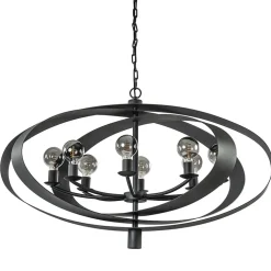 Hanglamp Malibu industrial dark