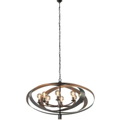 Hanglamp Malibu industrial dark