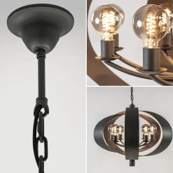 Hanglamp Malibu industrial dark