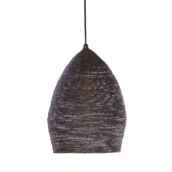 Hanglamp Nayla zwart/matgoud