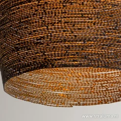 Hanglamp Nayla zwart/matgoud