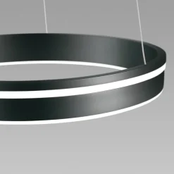 Hanglamp Q-Vito 40 zwart + afst.bed.CCT