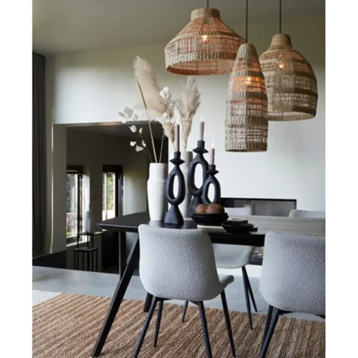 Hanglamp Sagar zeegras naturel