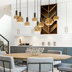 Hanglamp Segula 8L ovaal zwart