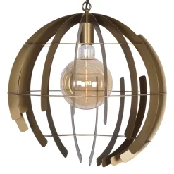 Hanglamp Terra 60cm oud messing
