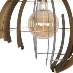 Hanglamp Terra 60cm oud messing