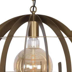 Hanglamp Terra 60cm oud messing