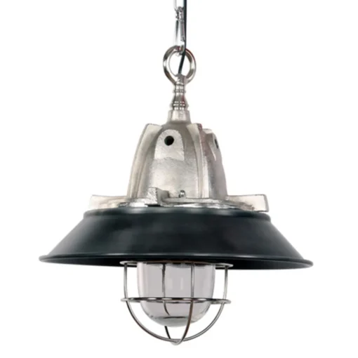 Hanglamp Tuk industrieel 41cm zwart/staal