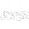 Hanglamp Universe staal 125+2x downlight