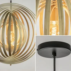 Hanglamp Woody 59 hout naturel