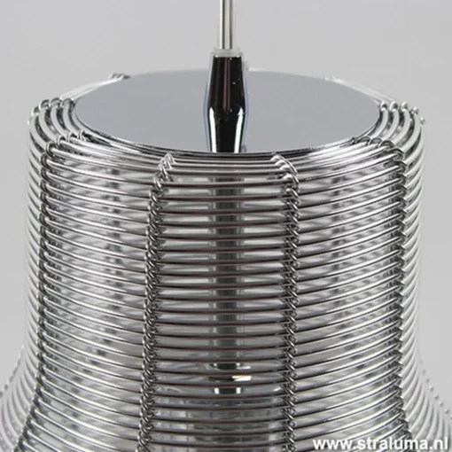 Industriele hanglamp draad chr-zilver