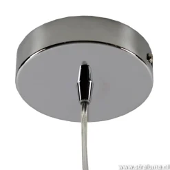Industriele hanglamp draad chr-zilver