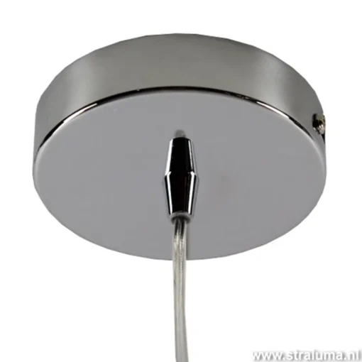 Industriele hanglamp draad chr-zilver