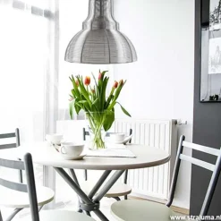 Industriele hanglamp draad chr-zilver