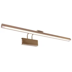 Klassieke schilderij wandlamp brons met LED