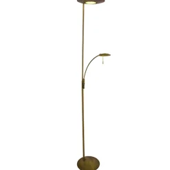 Klassieke vloerlamp Zenith LED Brons