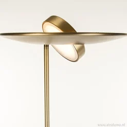 Klassieke vloerlamp Zenith LED Brons