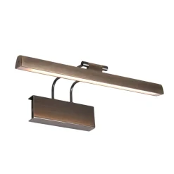 Klassieke wandlamp schilderij brons met LED