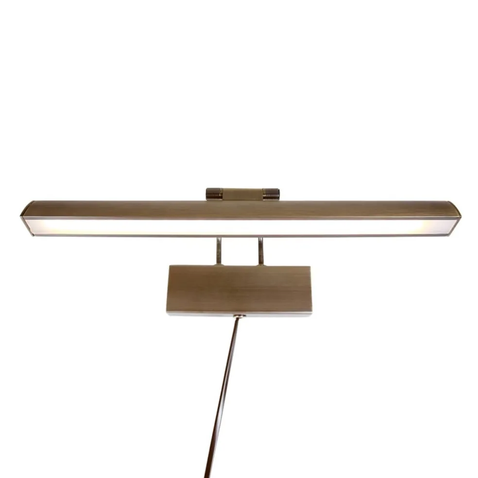 Klassieke wandlamp schilderij brons met LED