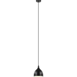 Kleine hanglamp zwart keuken-bar-hal-wc