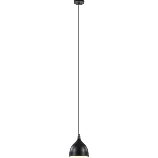 Kleine hanglamp zwart keuken-bar-hal-wc