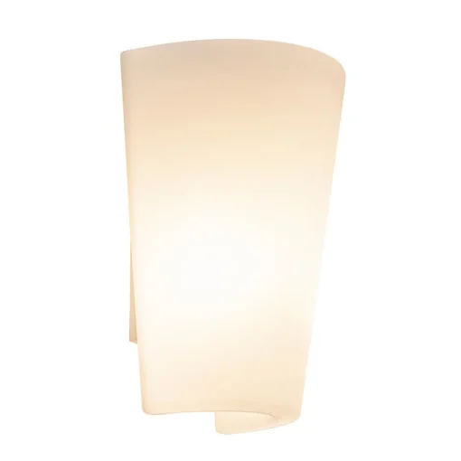 Kunststof buitenlamp wit IP54