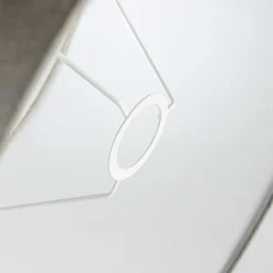 Lampenkap vlas linnen donker warm omgeslagen