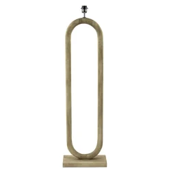 Lampvoet / vloerlamp Paceco hout naturel
