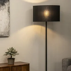 Lampvoet/vloerlamp Rodrigo mat zwart