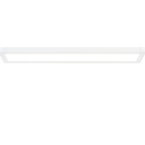 Langwerpige plafondlamp LED panel wit