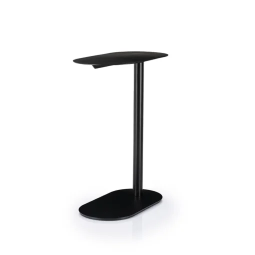 Laptoptafel zwart 43x24x55 cm