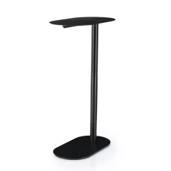 Laptoptafel zwart 43x24x70 cm