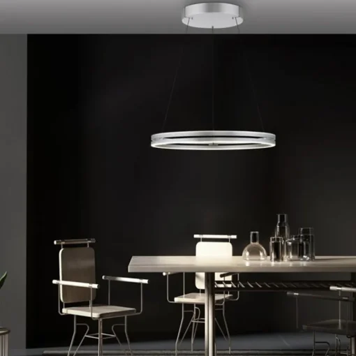 LED hanglamp aluminium met E-Lift functie