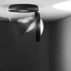LED plafondspot Nautilus chroom verstelbaar