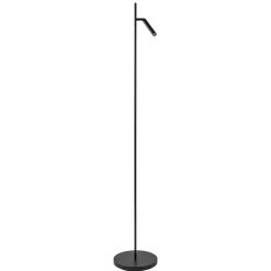 Leeslamp Flute 1l zwart dim-to-warm