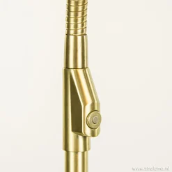 Leeslamp-vloerlamp LED messing dimbaar