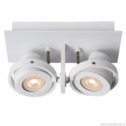 2-Lichts opbouwspot wit dim to warm LED