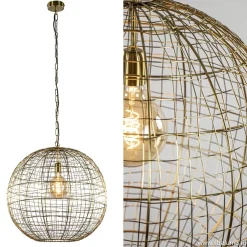 Light & Living hanglamp Mirana goud