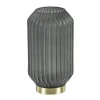 Light & Living tafellamp Ivot mat olijf groen