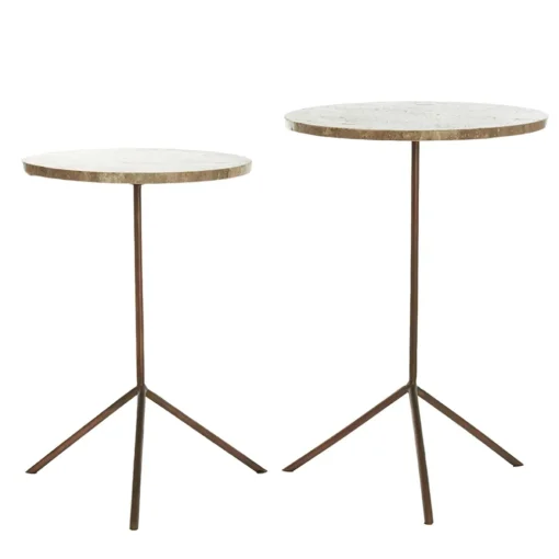 Light and Living bijzettafel Gimi set van 2