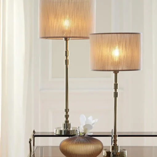 Light and Living lampvoet Kaliro glimmend goud