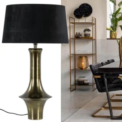 Light and Living lampvoet Jeff antiek brons