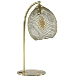 Light and Living tafellamp Moroc goud metaal