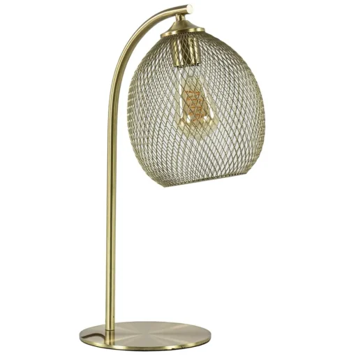 Light and Living tafellamp Moroc goud metaal